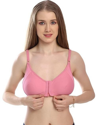 PIKCHA ENTERPRISE PE-03-FRONT BY PINK Women Full Coverage Non Padded Bra(Pink)