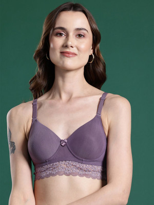 Dressberry Women Everyday Lightly Padded Bra(Grey)
