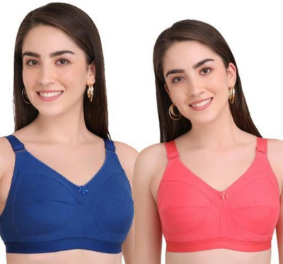 rayyans RAYYANS C CUP ASTER BRA Women Everyday Non Padded Bra(Multicolor)