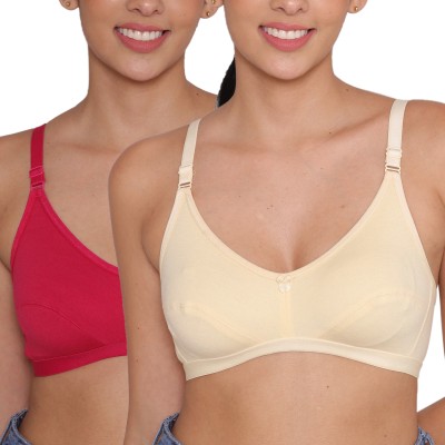 INKURV PARIS Women Full Coverage Non Padded Bra(Multicolor)