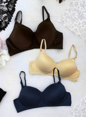 Prizana Women Push-up Lightly Padded Bra(Multicolor)