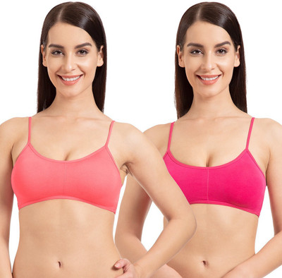 TWEENS by Belle Lingeries Bra 071 Women Bralette Non Padded Bra(Pink)