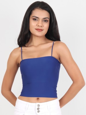 Lebami Women Bralette Non Padded Bra(Blue)