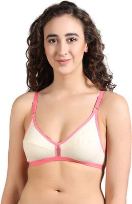 Groversons Paris Beauty Women Everyday Non Padded Bra(Beige)