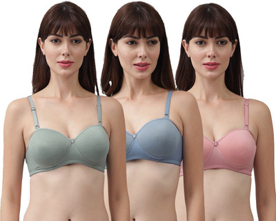 CSU Women Push-up Lightly Padded Bra(Pink)