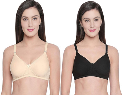 INNER TOUCH Women T-Shirt Non Padded Bra(Multicolor)