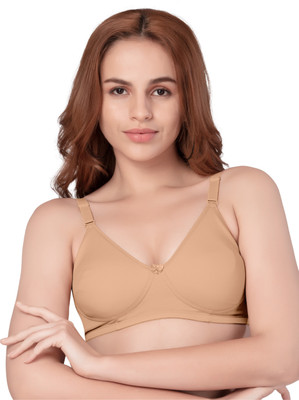 DAISY DEE NYSIKA Women Full Coverage Non Padded Bra(Beige)