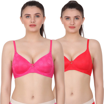 AMOUR SECRET Women Everyday Lightly Padded Bra(Multicolor)