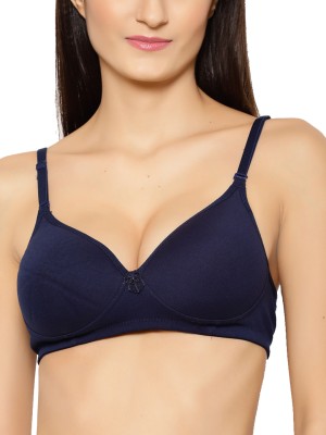 Floret Floret Women's Medium Coverage Heavily Padded Push-Up Bra Women Push-up Heavily Padded Bra(Blue)