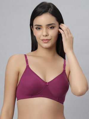 Eden EDENBRA144 Women Full Coverage Lightly Padded Bra(Purple)