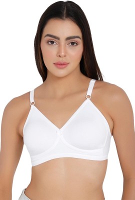 NAIDUHALL Naidu Hall T-Shirt Non Padded Bra CLASSI Women Minimizer Non Padded Bra(White)