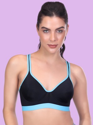 AMOUR SECRET Women Sports Lightly Padded Bra(Blue)