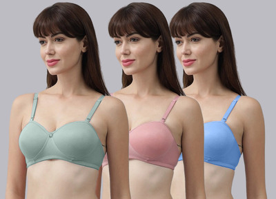 FiveFlag Women Push-up Lightly Padded Bra(Multicolor)