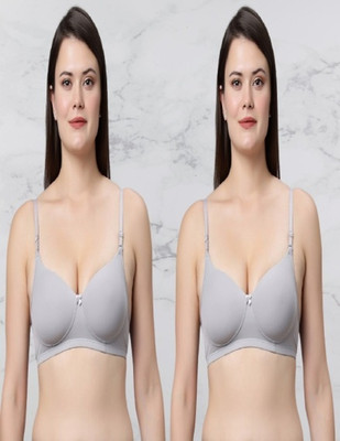 In Care LINGERIE ICPD2-06_BLACK Women T-Shirt Heavily Padded Bra(Multicolor)