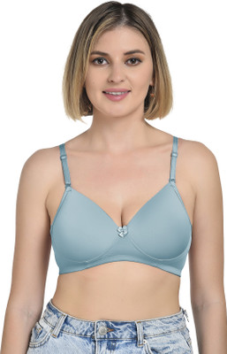 Chahat PU-6001 Women Everyday Lightly Padded Bra(Blue)