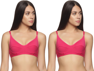 WHITE ROSE Comfort Bra Women Everyday Non Padded Bra(Pink, Pink)