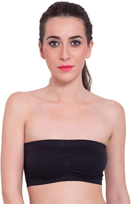 IndiRocks Women Full Coverage Non Padded Bra(Black)
