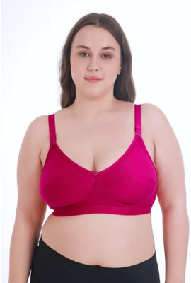 Aimly Omex Women Full Coverage Non Padded Bra(Pink)