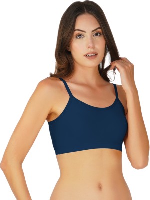 Arc de Shapes Arc de Shapes An Ideal choice for active. Women Sports Non Padded Bra(Blue)