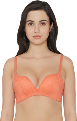 Wacoal Zephyr Women Push-up Lightly Padded Bra(Orange)