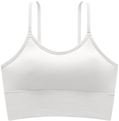 DARKVELLY JUEJYSOTI015 Women Everyday Lightly Padded Bra(White)