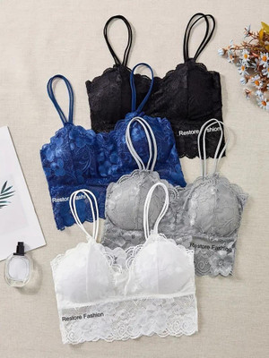 Restore Fashion 862 Women Full Coverage Lightly Padded Bra(Multicolor)