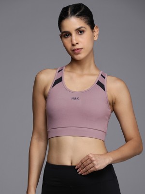 HRX by Hrithik Roshan Women Sports Lightly Padded Bra(Pink)