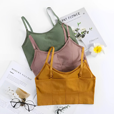 Fashocart Imported 64.6 Women Everyday Lightly Padded Bra(Purple, Brown, Green)