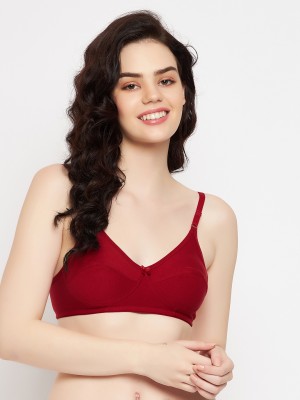 Clovia Women Full Coverage Non Padded Bra(Maroon)