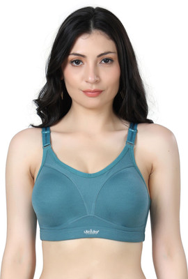 Ladyland Women T-Shirt Non Padded Bra(Blue)