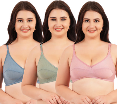 lufiya Women Push-up Non Padded Bra(Multicolor)