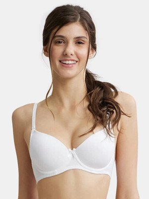 JOCKEY Women Push-up Heavily Padded Bra(White)