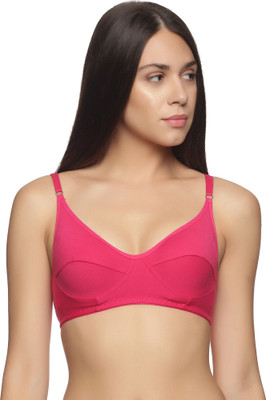 WHITE ROSE Comfort Bra Women Everyday Non Padded Bra(Pink)