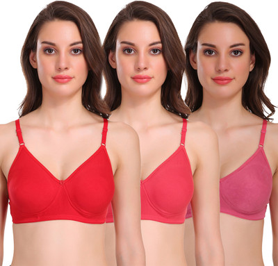 POOJA RAGENEE BAYLEE LP Women Full Coverage Lightly Padded Bra(Multicolor)