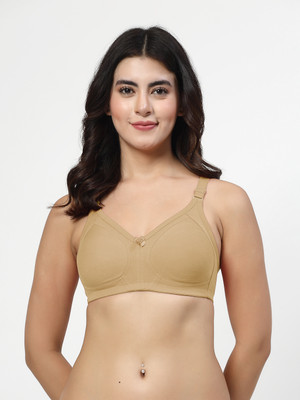 LILY iranos Women Minimizer Non Padded Bra(Beige)