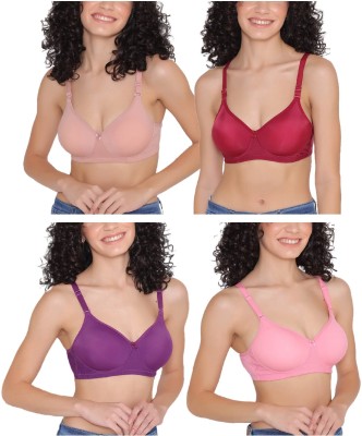 INKURV lily Women Full Coverage Lightly Padded Bra(Multicolor)