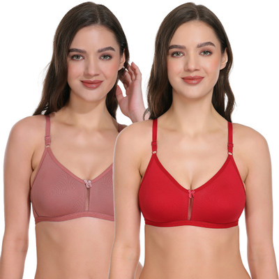 SKDREAMS Women T-Shirt Non Padded Bra(Multicolor)