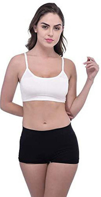 Apurwa Fashion Women Cage Bra Lightly Padded Bra(White)