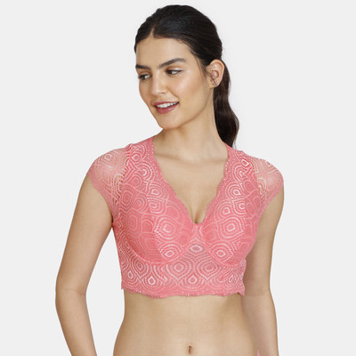 ZIVAME Women Bralette Lightly Padded Bra(Pink)