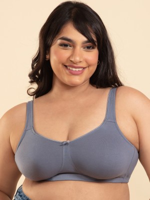 Nykd Women T-Shirt Non Padded Bra(Blue)