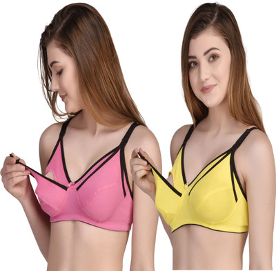FASALVI Women Push-up Non Padded Bra(Multicolor)