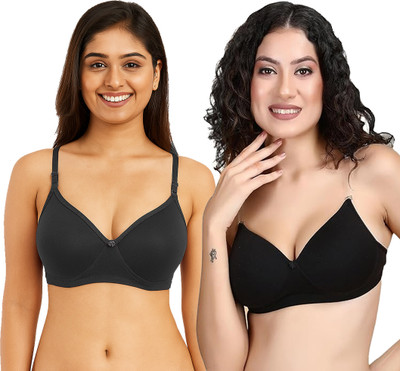 Rahul Trading Padded Bra For Women Women Everyday Lightly Padded Bra(Multicolor)