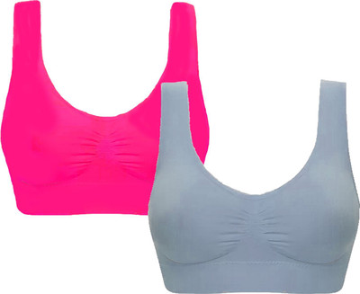 Fashocart Women Sports Non Padded Bra(Multicolor)