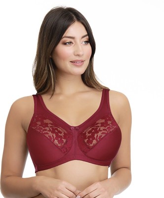 Amante Women T-Shirt Non Padded Bra(Maroon)