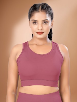 POOJARAN Women Sports Non Padded Bra(Multicolor)