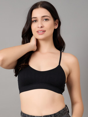 Dressberry Women Everyday Lightly Padded Bra(Black)