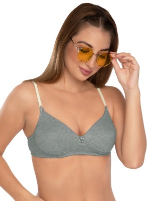 DAISY DEE NJZZ Women Everyday Lightly Padded Bra(Grey)