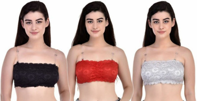 Us Fashion Women Bralette Lightly Padded Bra(Multicolor)