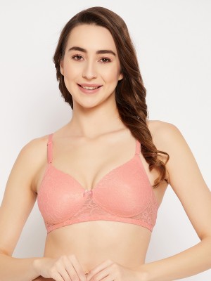 Clovia Women Everyday Lightly Padded Bra(Orange)