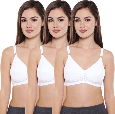 BodyCare FK-1576WWW(B) Women Full Coverage Heavily Padded Bra(White)